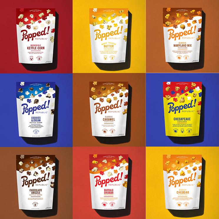 Gourmet Popcorn Variety Pack, 9 Medium Bags, 9 flavors including Kettle ...